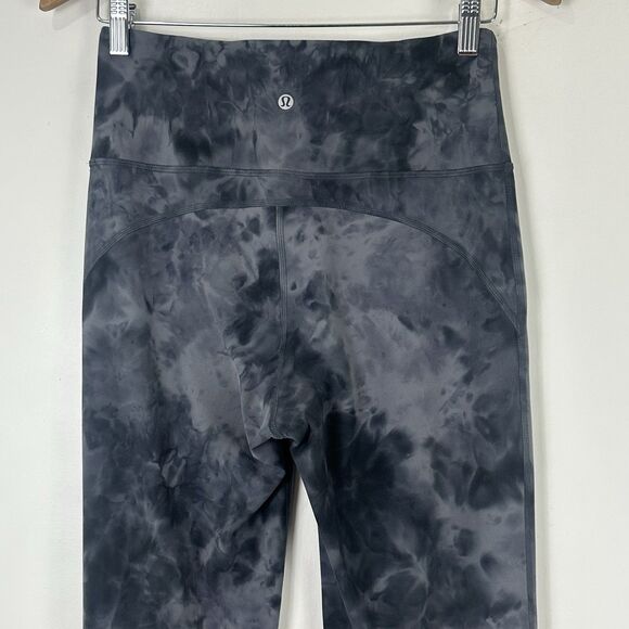 NWOT Lululemon Groove Super High Rise Flared Nulu Pant sz 8 Diamond Dye Pitch - Picture 6 of 10